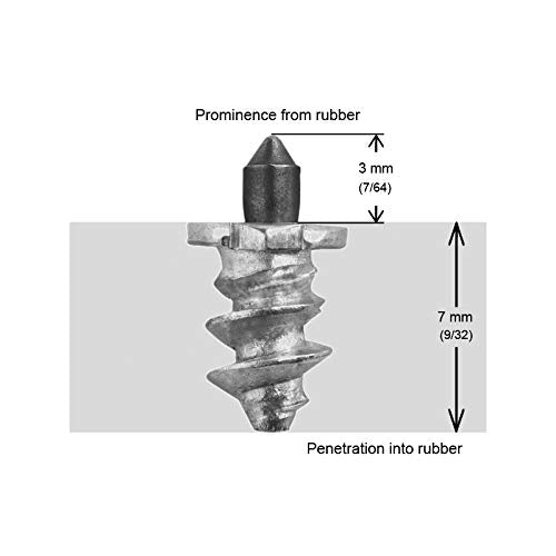 iGrip Shouldered Racing Tire Studs 6mm, Box of 200 Screws Pack