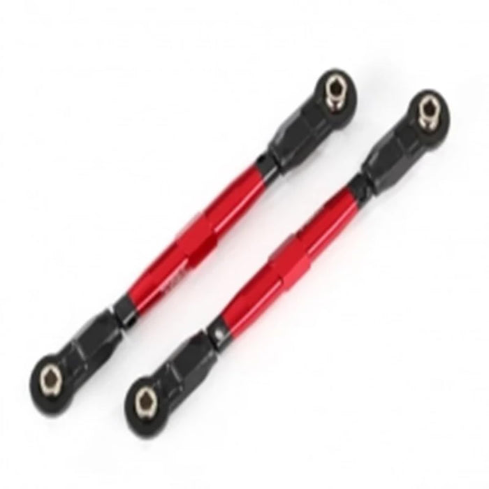 Traxxas 8948R Toe Links Front (Tubes Red-Anodized 7075-T6 Aluminum