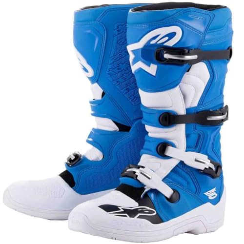 Alpinestars Men's Mx Motorcycle Boots, Blue/White, 10