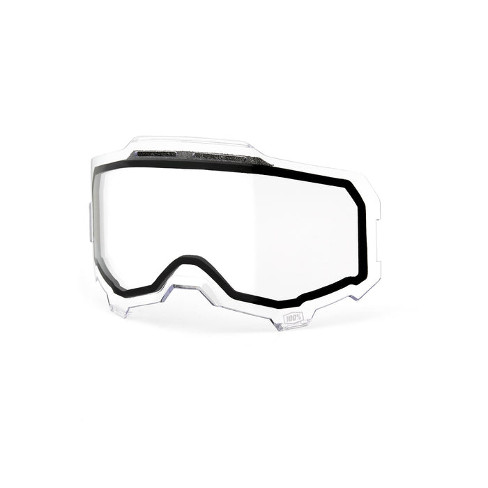 100% ARMEGA Goggle Replacement Lens - Injected Dual Pane Vented - Compatible with ARMEGA Goggles Only
