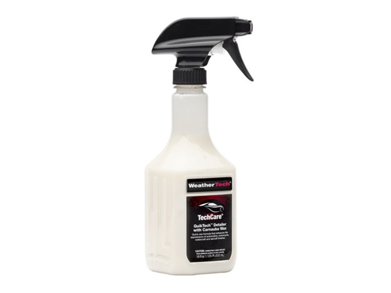 WeatherTech TechCare QuikTech Detailer w/ Carnauba Wax 18oz Bottle 8LTC41K