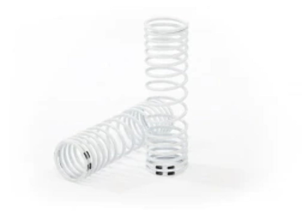 Traxxas TRA7457 Springs rear (white) (progressive rate) (2)