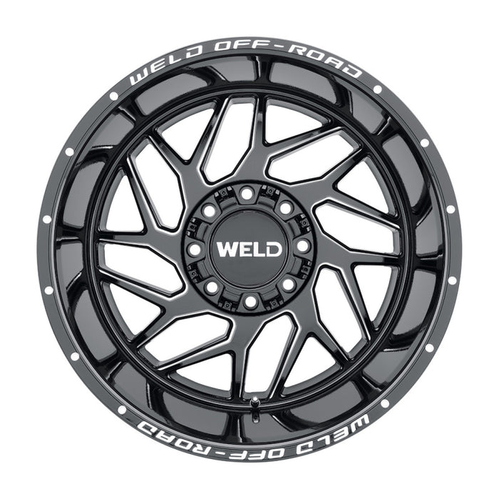 Weld Off-Road W117 20X9 Fulcrum 6X135 6X139.7 ET00 BS5.00 Gloss Black MIL 106.1 W11709098500