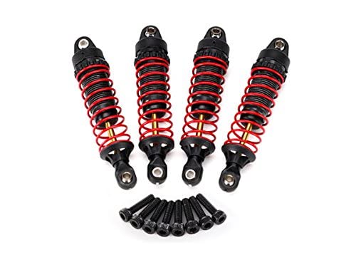 Traxxas 7665 Shocks GTR Hard-Anodized Aluminum with Tin Shafts (4)