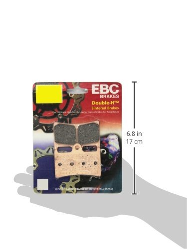 EBC Brakes EPFA380HH EPFA Double H Sintered Disc Brake Pad, Black, One-Size