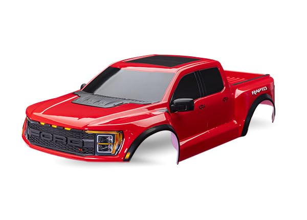 Traxxas 10112-RED - Ford Raptor R Complete Body Red