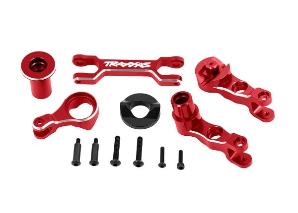 Traxxas 7746-RED - Aluminum Bellcrank Assembly Red