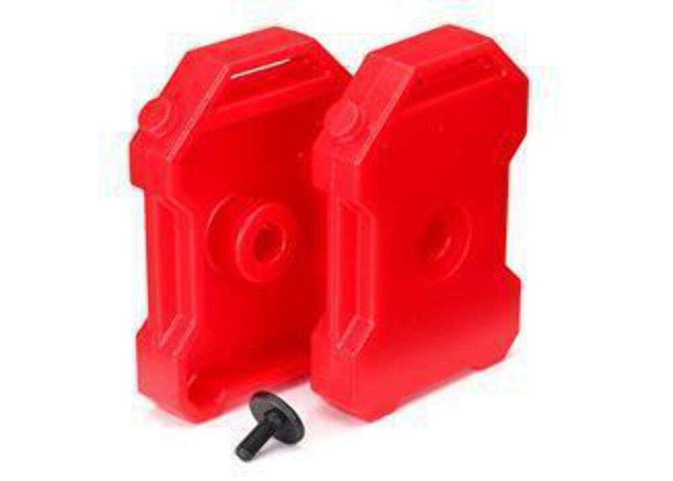 Traxxas 8022 Fuel Canisters (Red) Vehicle