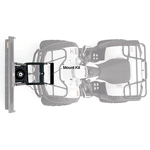 WARN 73996 Powersports ATV Center Kit Snow Plow Mount , Black