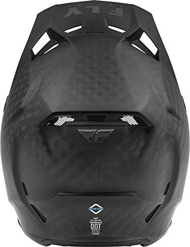 Fly Racing 2022 Adult Formula Carbon Solid Helmet (Matte Black Carbon, X-Small)