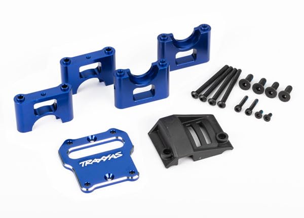 TRAXXAS SLEDGE Mount center differential carrier 6061-T6 aluminum BLUE