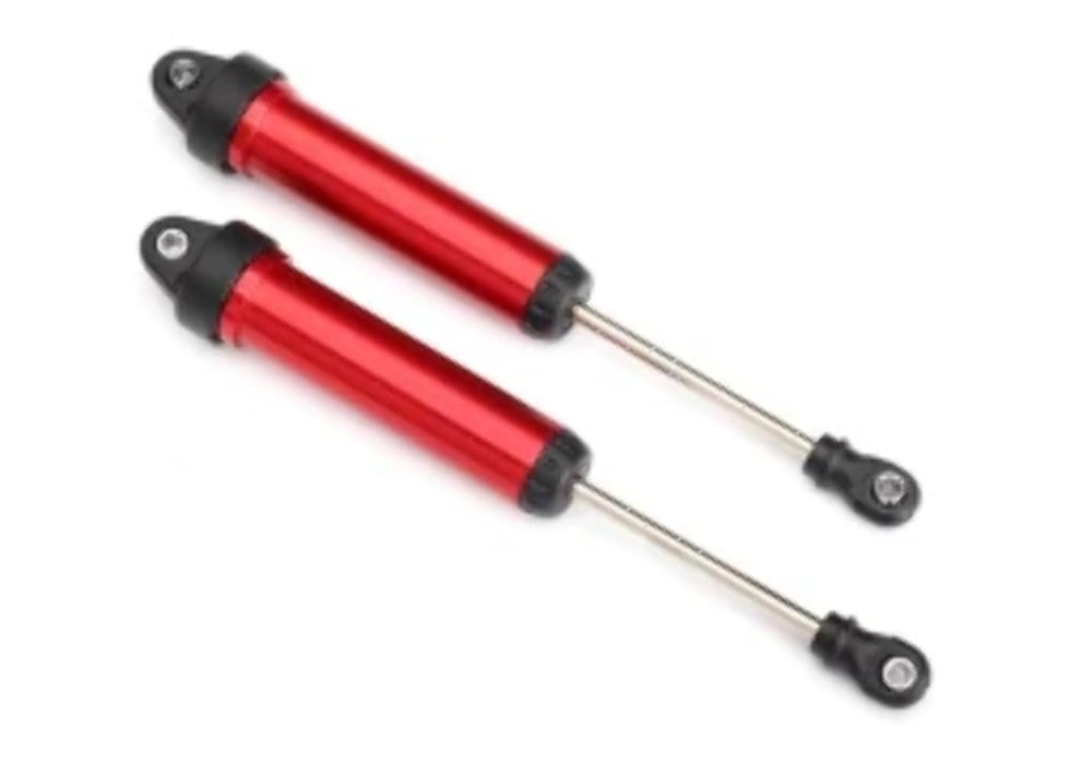 Traxxas 8451R Aluminum 134 mm Assembled GTR Non-Threaded Shocks Red