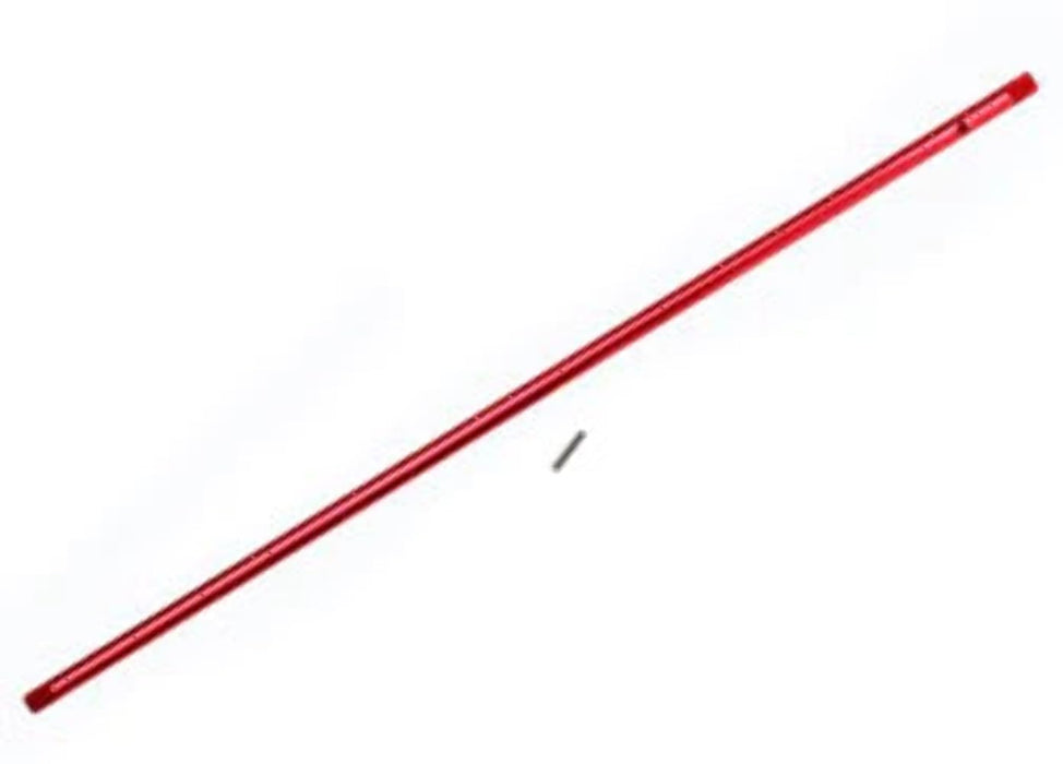 Traxxas 8355R Red-Anodized Aluminum Center Driveshaft