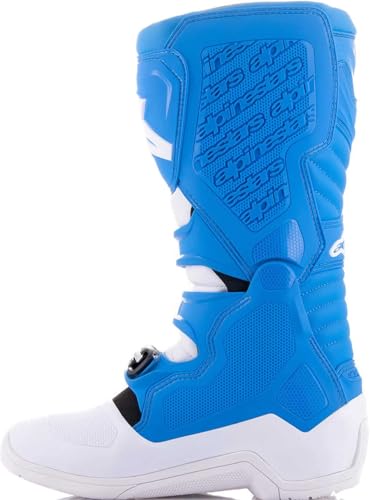 Alpinestars Men's Motorcycle Boots, Blue/White, 14