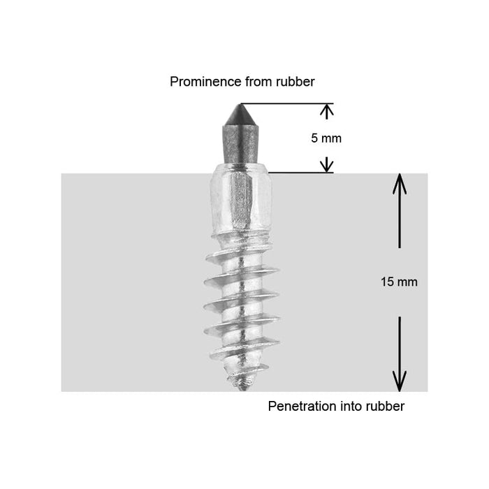 3/4"-20MM STANDARD SCREW STUDS QTY 200