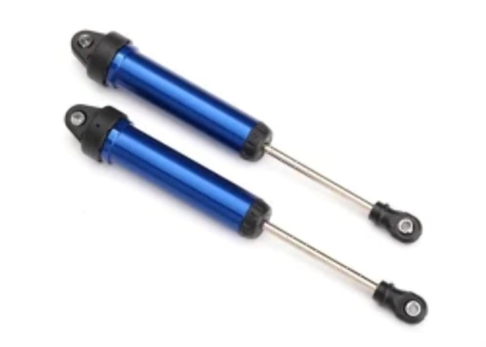 Traxxas 8451X Aluminum 134 mm Assembled Gtr Non-Threaded Shocks Blue