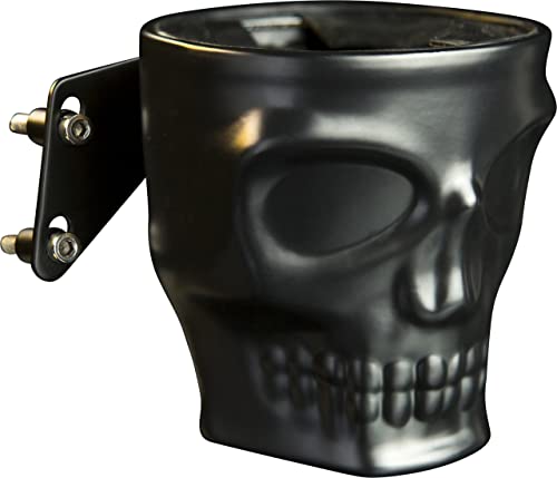 The Skull Kustom Kaddy Flat Black Perch Mount