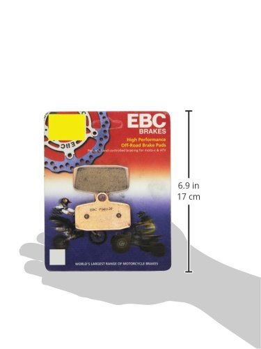 EBC Brakes FA612R Disc Brake Pad Set