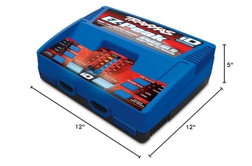 Traxxas EZ-Peak Plus 100 Watt NIMH/Lipo Dual Charger with Id System