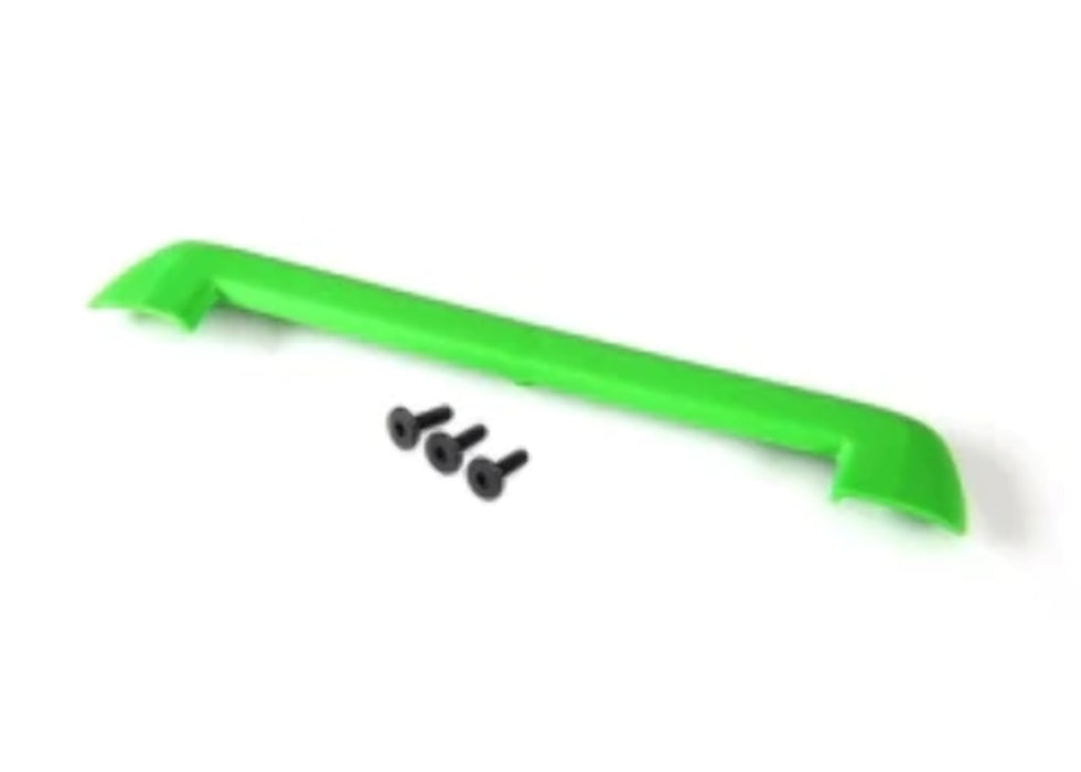 Traxxas 8912G Tailgate Protector Green/ 3x15mm Flat-Head Screws (4)