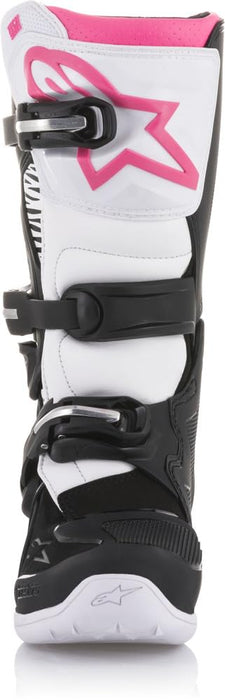 Alpinestars 2013218-130-7 Tech 3 Stella Boots Black/White/Pink Sz 07