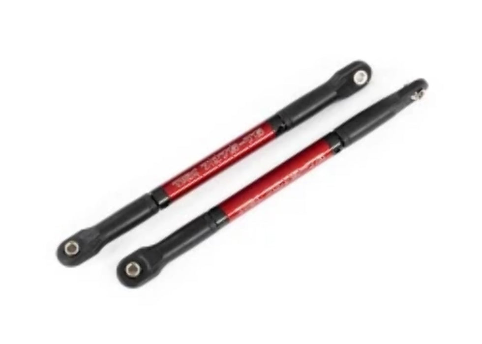 Traxxas 8619R Push Rods Aluminum (Red-Anodized) Heavy Duty (2) E-Revo