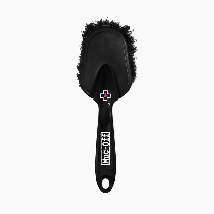 Muc-Off 206 5 Piece Premium Brush Kit - Includes 5 Bike Cleaning Brushes with Durable Nylon Bristles and Ergonomic Rubberised Handles to Minimise Impact