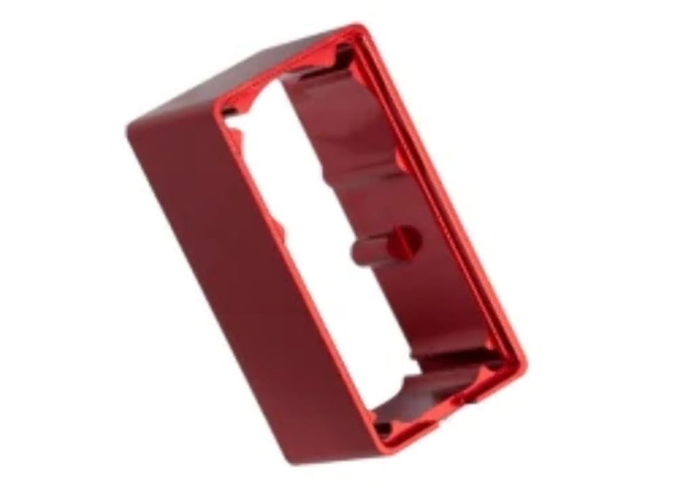 Traxxas Servo case Aluminum (Red-anodized) (Middle) (For 2255 servo) Bandit