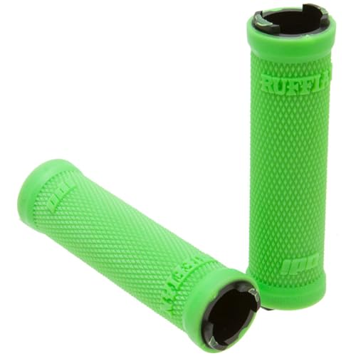 Odi MTB Lock-On Ruffian Grips with Bonus Pack, 130mm, Green