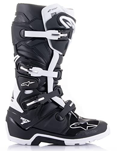 Alpinestars Tech 7 Enduro Drystar MX Boots (Black/White, 14)