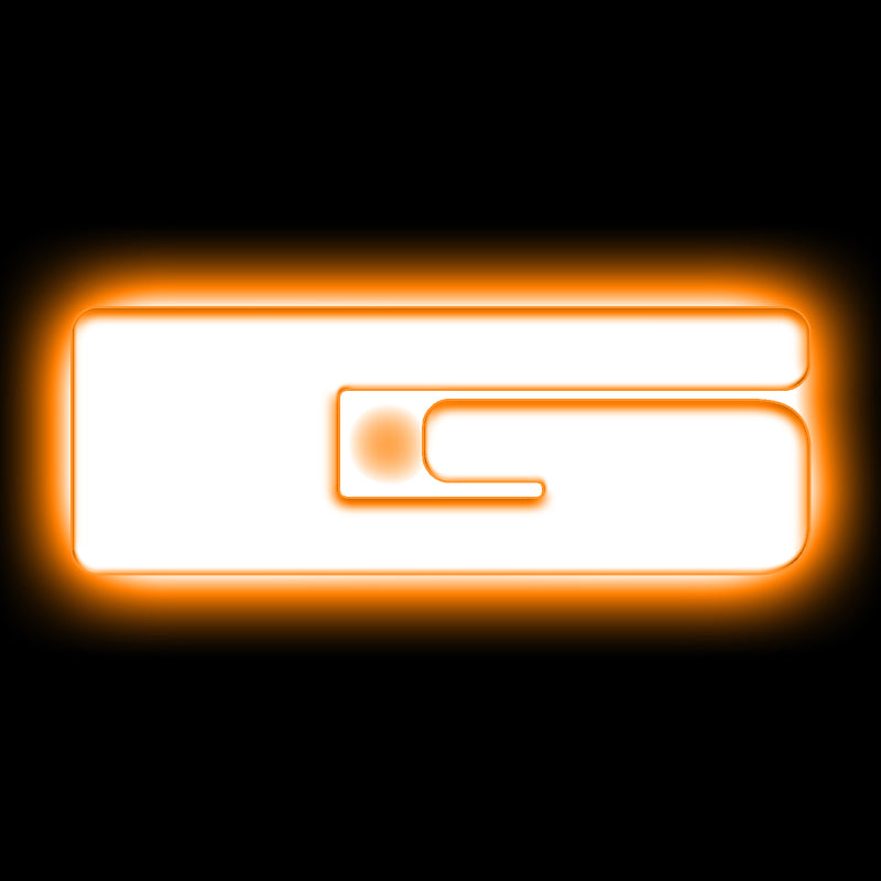 ORACLE Lighting Universal Illuminated LED Letter Badges Matte Wht Surface Finish G SEE WARRANTY 3140-G-005