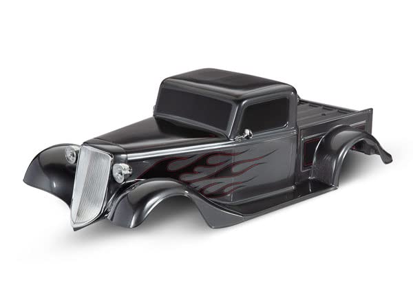 Traxxas Body '35 HOT Rod Truck Complete Graphite 9335X