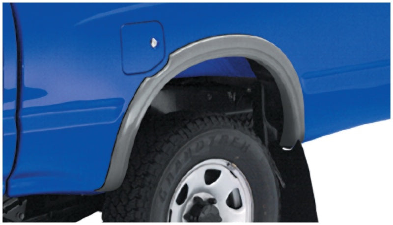 Bushwacker 95-04 Toyota Tacoma Fleetside Extend-A-Fender Style Flares 2pc w/ 4WD Only Black 31030-11