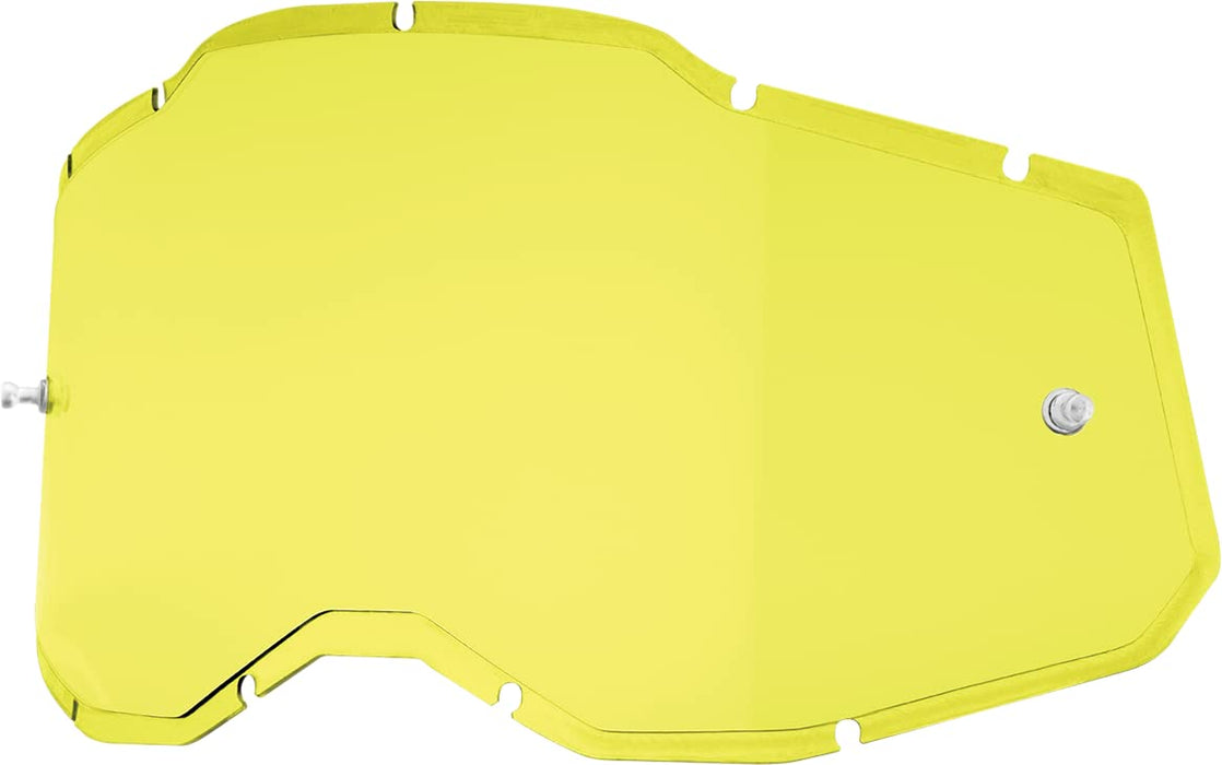 100% Goggle PLUS Replacement Lens - HiPER - Compatible with Racecraft 2, Accuri 2, and Strata 2 Goggles