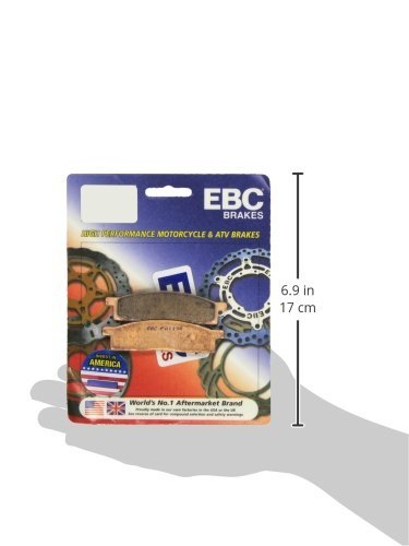 EBC Brakes FA119R Disc Brake Pad Set, COPPER, One-Size