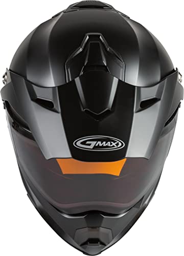 GMAX AT-21Y Adventure Youth Snowmobile Helmet - Matte Black/Medium