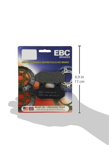 EBC Brakes FA215/2 Disc Brake Pad Set, Black