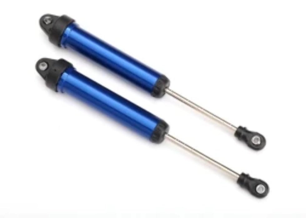 Traxxas 8461X Blue Aluminum 160mm Assembled GTR Non-Threaded Shocks