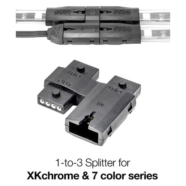 XK Glow XK-4P-SPLIT Splitter Block