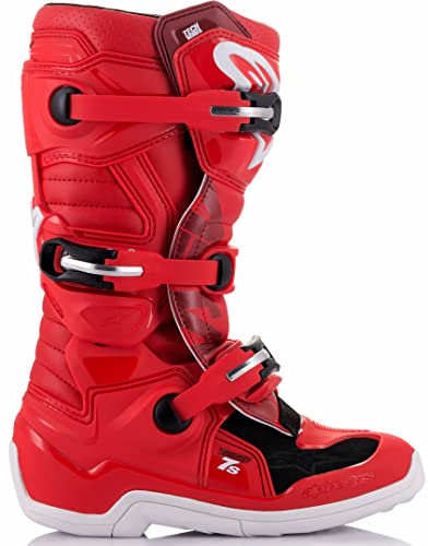 Alpinestars Tech 7S Boots Red Sz 04 (2015017-30-4)