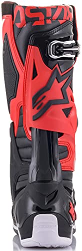 Alpinestars 2010020-31-8 Tech 10 Boots Red/Black Sz 08