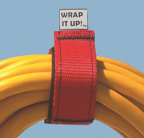 AIRHEAD Wrap It Up, Set of 3 Cord Organizers, Assorted Colors