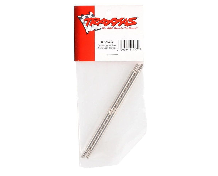 Traxxas 5143 Steel Turnbuckles / Toe Links 5mm (pair)