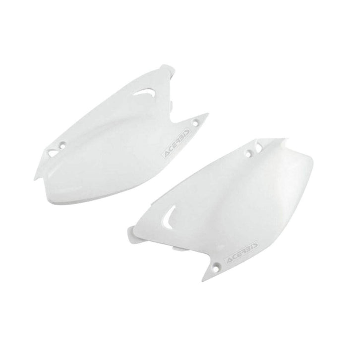 Acerbis Side Panel Set (White) for 03-07 Kawasaki KX250