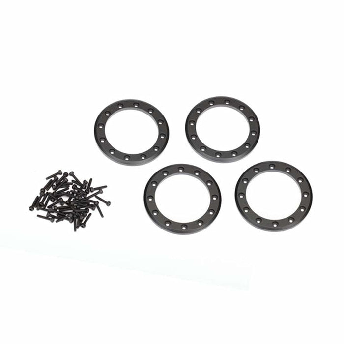 Traxxas 8169T 1.9" Aluminum Beadlock Rings Black