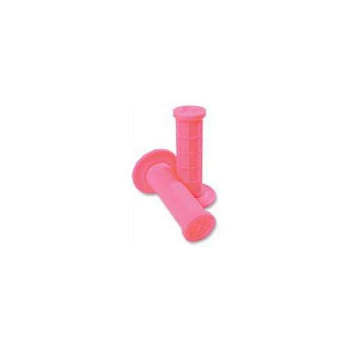 ODI Mini MX Half Waffle Off-Road Motorcycle Hand Grips - Pink/One Size