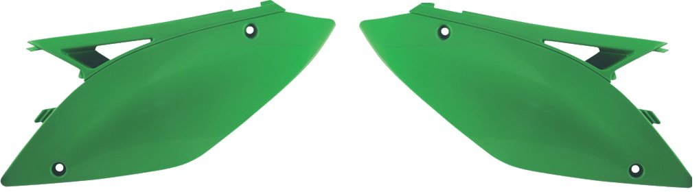 Acerbis Side Panel Set (Green) for 09-12 Kawasaki KX250F