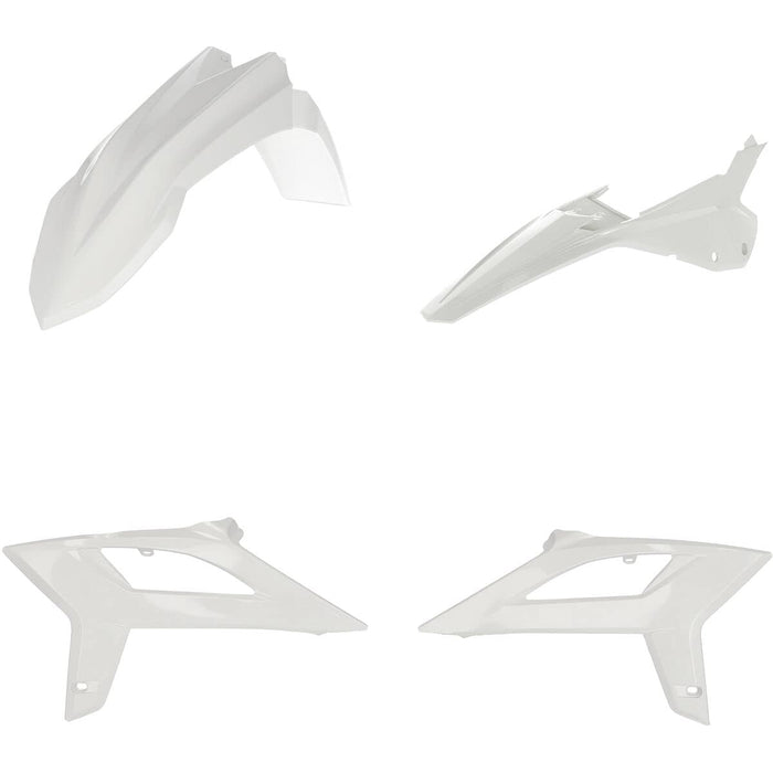 Acerbis Plastic Kit (WHITE) For 20-22 BETA 250RR2STROKE