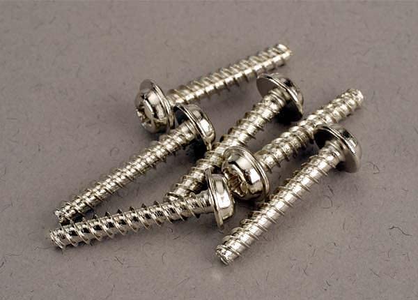 Traxxas TRA3289 Screws 3x18mm washerhead self-Tapping (6)