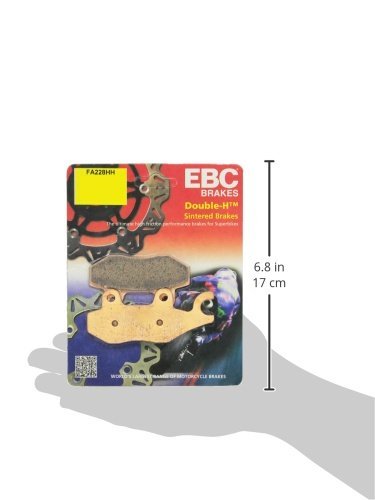 EBC Brakes FA228HH Disc Brake Pad Set, Black, One-Size